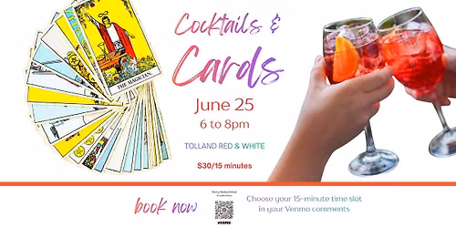 Cocktails & Cards: Cheers to Summer Tarot Readings!