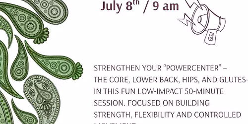 Pop Up Class: Mat Pilates with Cindy
