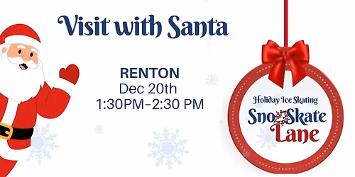 Santa at Sno-King Ice Arenas Renton