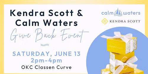 Kendra Scott Gives Back Supporting Calm Waters