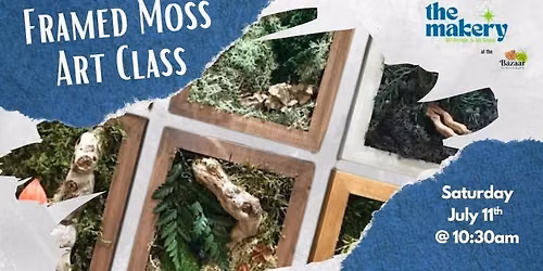Framed Moss Art