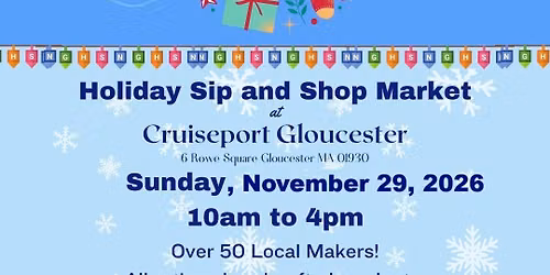 Holiday Sip and Shop at Cruiseport