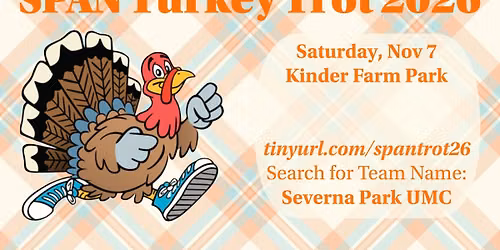 SPAN Turkey Trot 2026 - Join the SPUMC Team!