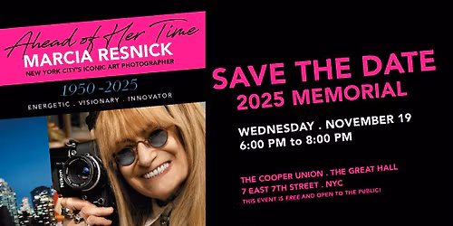 Marcia Resnick Memorial