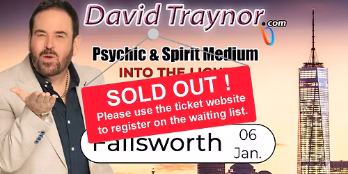 A fun evening of mediumship & psychic art in Failsworth, Manchester with David Traynor.
