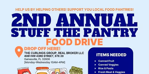 2nd Annual Stuff The Pantry Food Drive