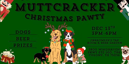 Muttcracker Christmas Pawty & Fundraiser