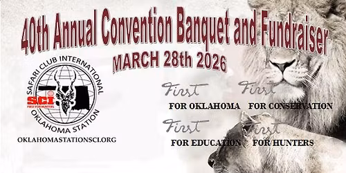 OSCSCI 40th Annual Banquet and Fundraiser