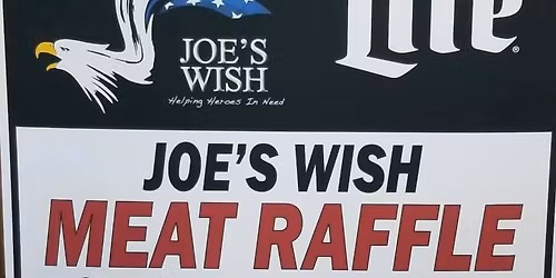 Joe's Wish Meat Raffle At Kief's Reef