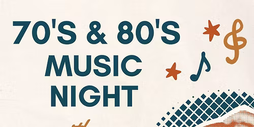 70s & 80s Music night w\/ DJ Mark