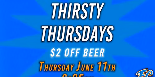 Thirsty Thursdays