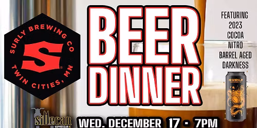 Surly Beer Dinner @ Sidecar