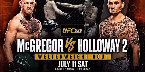 UFC 329: McGregor vs. Holloway 2