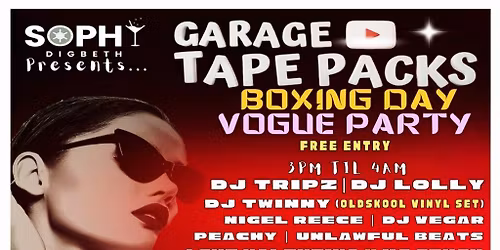 Garage Tapepacks: Presents - Boxing day free party