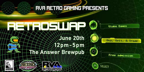 RVA Retro Gaming presents RETROSWAP 10