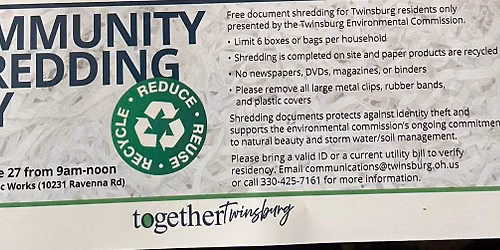 Community Shred Day