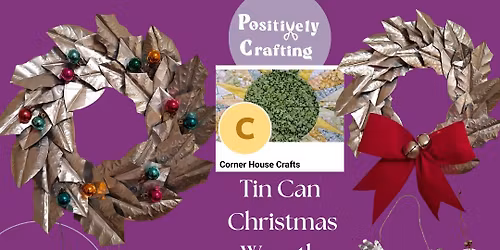 Tin Can Wreath Workshop 