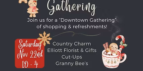 A Christmas Gathering on Main St