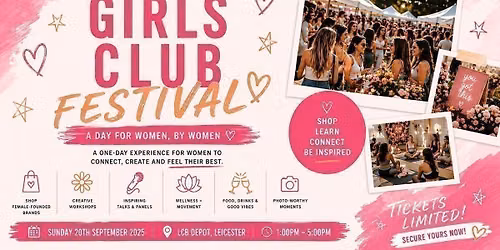 THE GIRLS CLUB FESTIVAL\u2728\ud83d\udecd\ufe0f\ud83c\udfa4