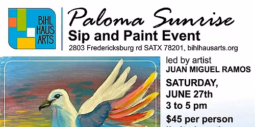 Paloma Sunrise: Sip and Paint Event