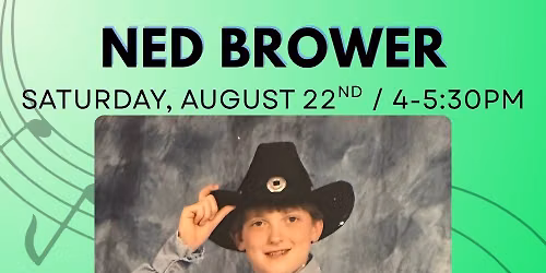 Ned Brower \/ Al Gallodoro Memorial Stage Summer 2026 Concert Series