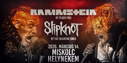 Rammstein by Feuer Frei, Slipknot by The Negative Ones \ud83d\udca5 Miskolc, Helynekem