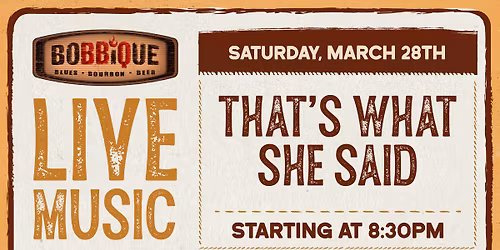 That's what she said