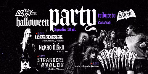 Halloween Party - Let's Goth!