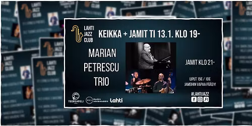 LAHTI JAZZ CLUB: Marian Petrescu Trio