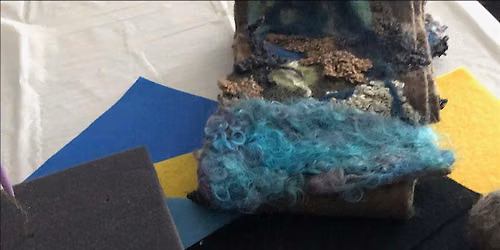 Needle Felted Landscape Workshop