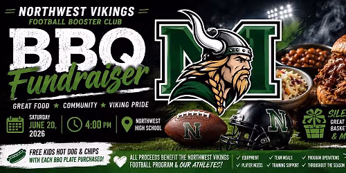 BBQ Silent Auction for Northwest Vikings Football 