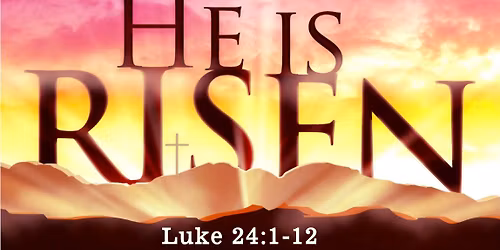 Easter Service in the Sanctuary