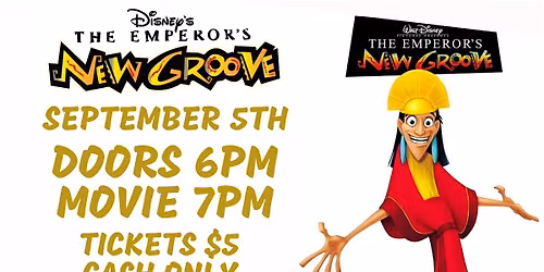 THE EMPERORS NEW GROOVE FILM SCREDNING