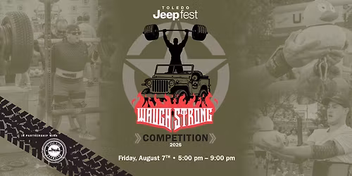 Toledo Jeep Fest WaughStrong Competition