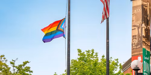 Rainbows Over Boulder County Flag Raising 
