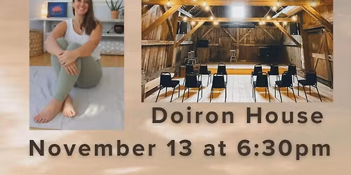Yoga & Sound Bath - Barn of House Doiron