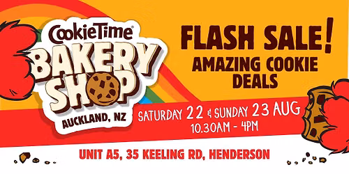 Auckland Bakery Shop FLASH SALE!