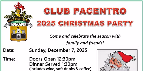 Club Pacentro Christmas Party