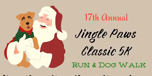 17th Annual Jingle Paws Classic 5K Run & Dog Walk