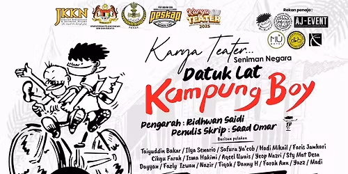 KARYA TEATER\u2026 SENIMAN NEGARA DATUK\u2019 LAT \u2013 KAMPUNG BOY 