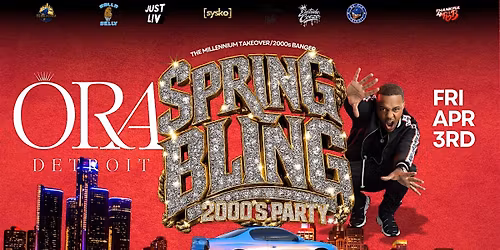 SPRING BLING DETROIT 2000'S PARTY