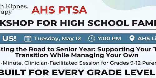 Parent education: Navigating the Road to Senior Year