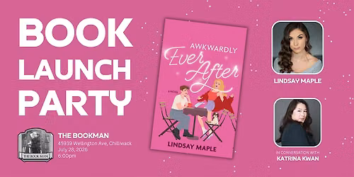 Book Launch Party - Awkwardly Ever After by Lindsay Maple