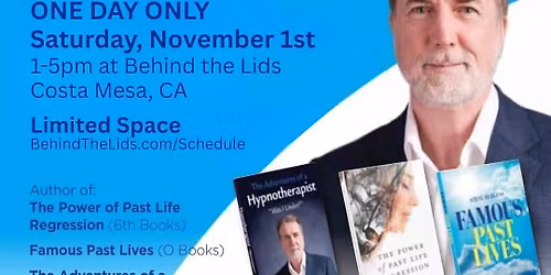 Past Life Regression Group Workshop-Unlock the Wisdom Within-Costa Mesa CA