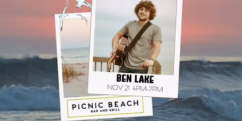 Live Music Friday with Ben Lake!