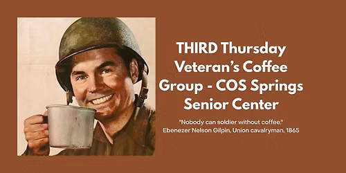 THIRD Thursday Veteran's Coffee Group