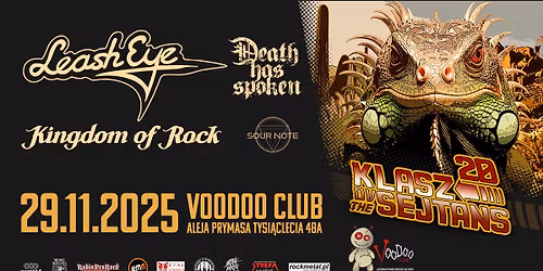 KLASZ OV THE SEJTANS ** - Leash Eye \/ Death Has Spoken \/ Kingdom Of Rock \/ Sour Note