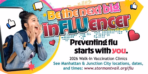 2026 Adult Walk-In Flu Vaccination Clinics - Manhattan Campus