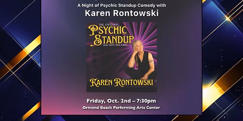  Karen Rontowski's Psychic Standup Comedy