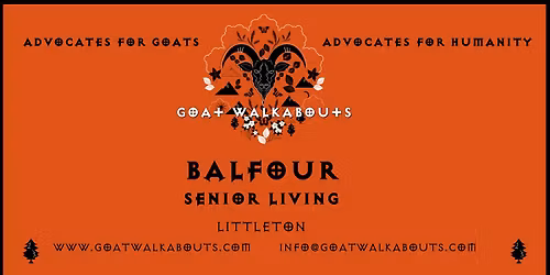 Goat Walkabouts - Balfour Senior Living - Littleton